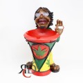 JAMAICAN MAN ASHTRAY 18" LARGE 1CT